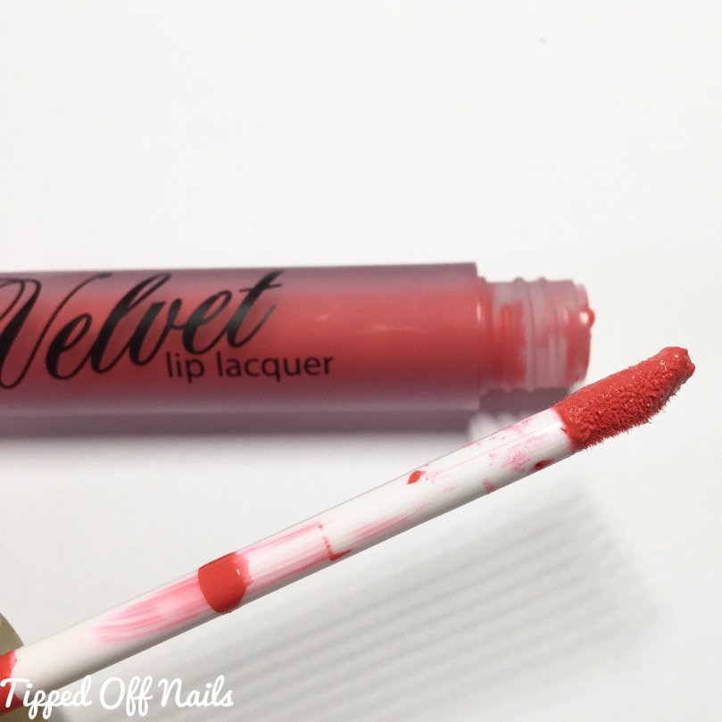 MUA Luxe Velvet Lip Lacquer Swatches & Review: Zest