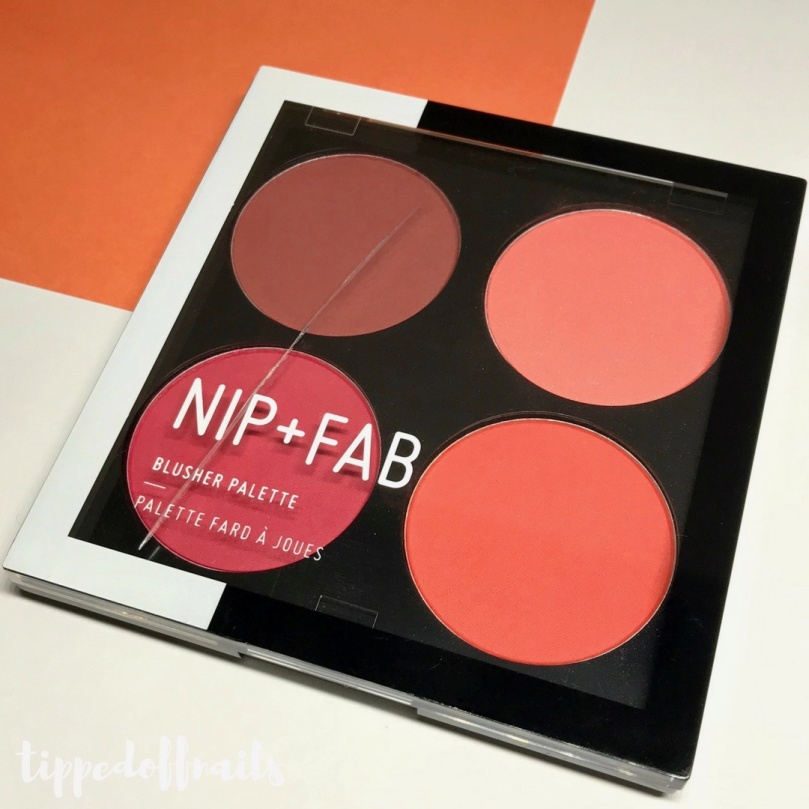 Nip + Fab Blusher Palette Blushed Brights Palette