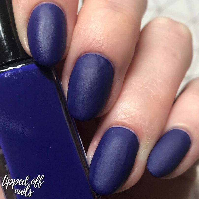 De’Lish Nails London Autumn Polishes - Whoops-A-Navy swatch & discount code