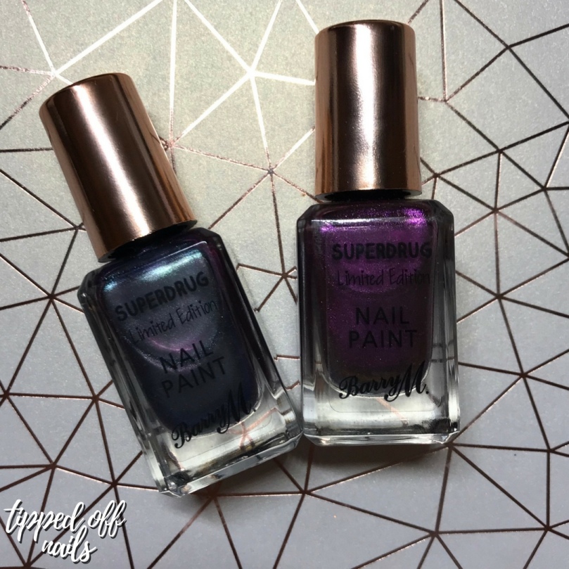Superdrug AW18 Limited Edition Nail Paints swatches