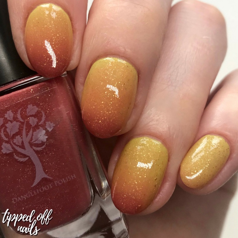 Danglefoot Nail Polish Roald Dahl Collection - Whizzpoppers Swatch